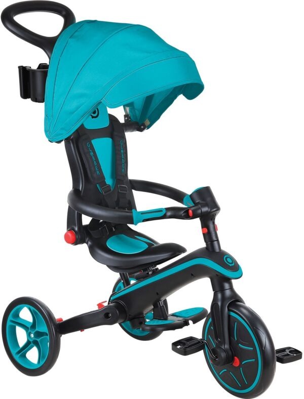 Globber Τρίκυκλο Trike Explorer Foldable 4 In 1 Teal 732-105