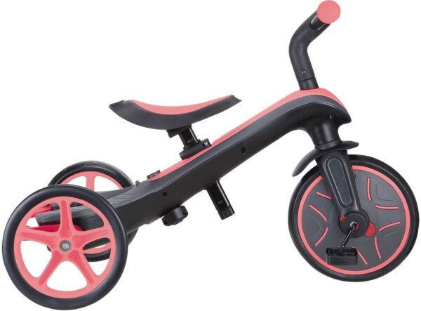 Globber Τρίκυκλο Trike Explorer 4 In 1 Coral Pink (634-110)