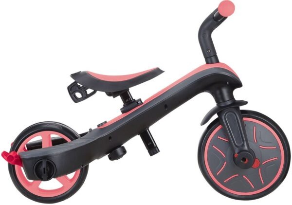 Globber Τρίκυκλο Trike Explorer 4 In 1 Coral Pink (634-110)