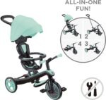 Globber Τρίκυκλο Trike Explorer 4 In 1 Mint (634-206)