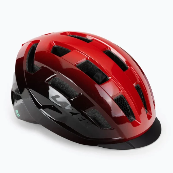 Lazer Κράνος Ποδηλασίας Codax KinetiCore Red Black