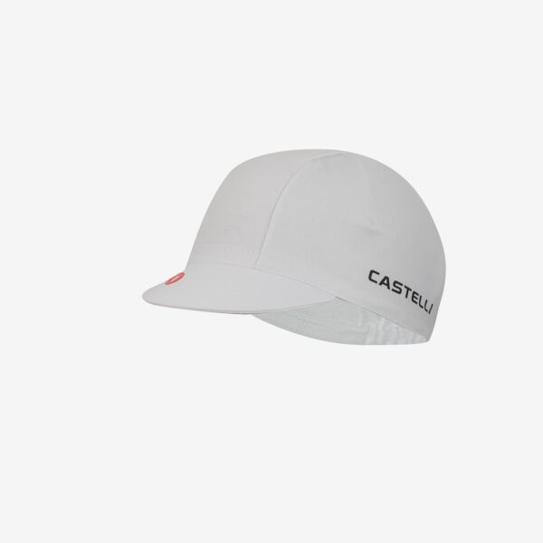 CASTELLI LOGO CAP WHITE