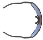 SCOTT SHIELD sunglasses BLACK BERYL BLUE CHROME