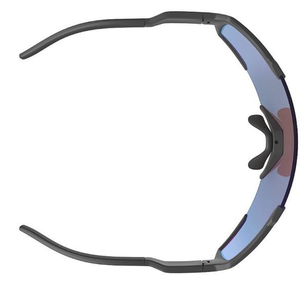 SCOTT SHIELD sunglasses BLACK BERYL BLUE CHROME
