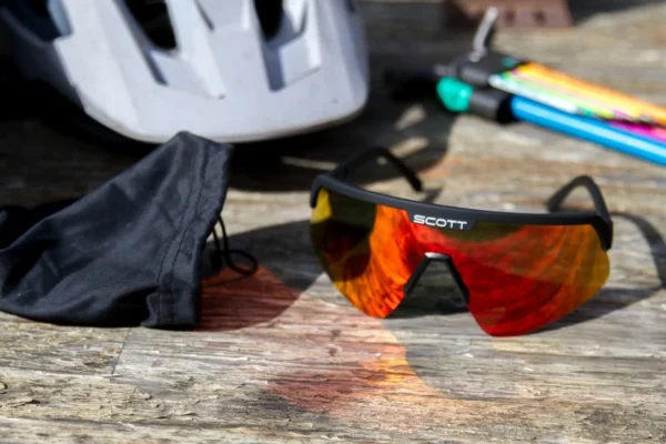 Scott Sport Shields sunglasses - Black/Red/Chrome