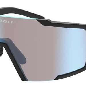 SCOTT SHIELD sunglasses BLACK BERYL BLUE CHROME