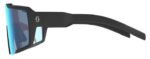 SCOTT SHIELD sunglasses BLACK BERYL BLUE CHROME
