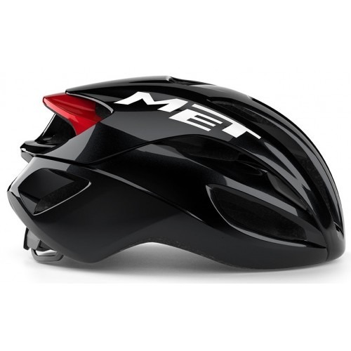 MET Rivale Mips  Black Red/Glossy