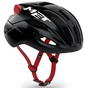 MET Rivale Mips Black Red/Glossy