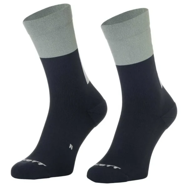 Scott Block Stripe Crew Dark Blue / Spray Grey