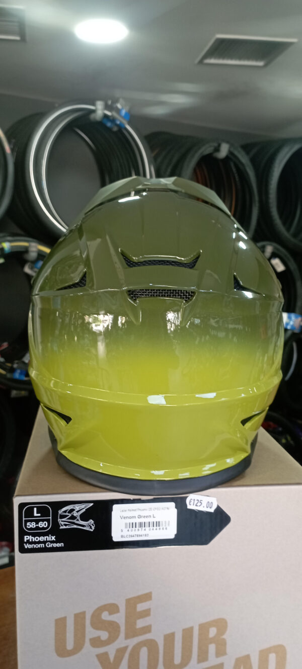Lazer Phoenix Plus Full Face Κράνος Venom Green