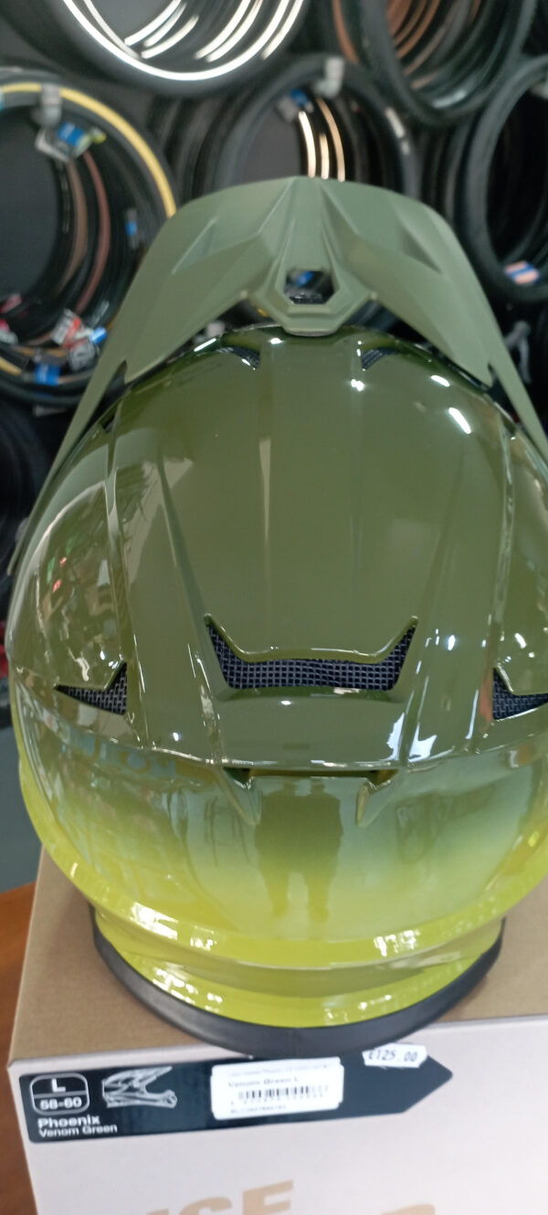 Lazer Phoenix Plus Full Face Κράνος Venom Green