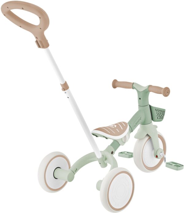 Globber Τρίκυκλο Learning Trike 3 In 1 Plus Eco Pistachio (738-109)