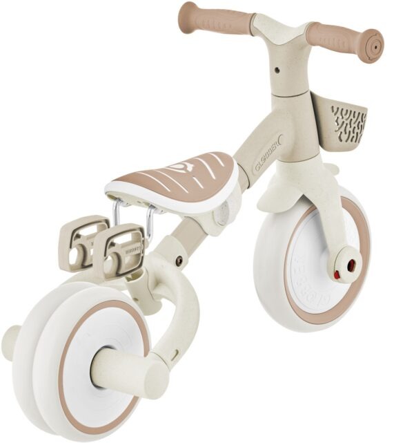 Globber Τρίκυκλο Learning Trike 3 In 1 Plus Eco Coconut (738-466)