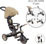 Globber Τρίκυκλο Trike Explorer 4 In 1 Sand (634-231)