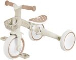 Globber Τρίκυκλο Learning Trike 3 In 1 Plus Eco Coconut (738-466)