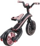 Globber Τρίκυκλο Trike Explorer Foldable 4 In 1 Pastel Pink (732-210)