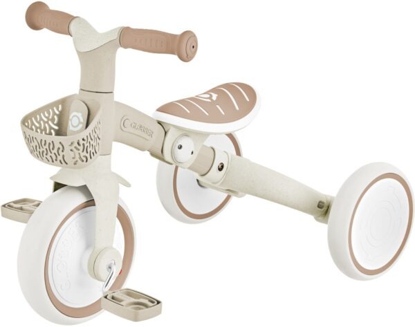 Globber Τρίκυκλο Learning Trike 3 In 1 Plus Eco Coconut (738-466)