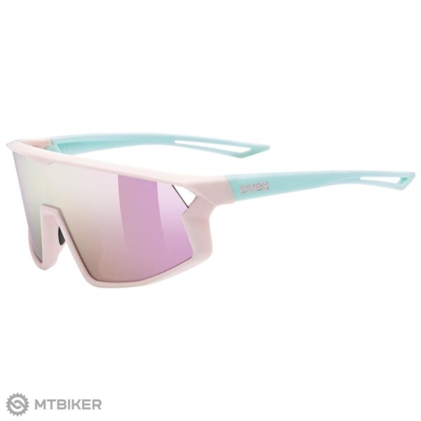 Γυαλιά Uvex Skyryse Jr. - pink-green matte/mirror pink