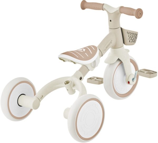 Globber Τρίκυκλο Learning Trike 3 In 1 Plus Eco Coconut (738-466)