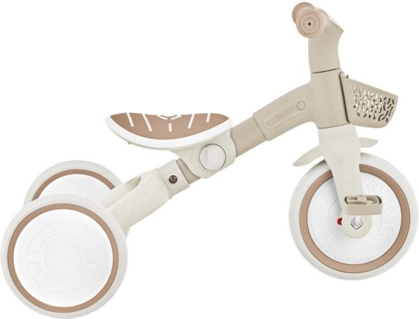 Globber Τρίκυκλο Learning Trike 3 In 1 Plus Eco Coconut (738-466)