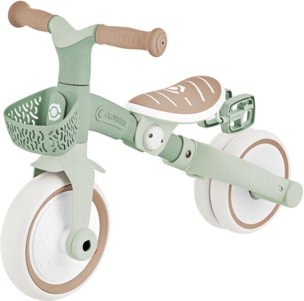 Globber Τρίκυκλο Learning Trike 3 In 1 Plus Eco Pistachio (738-109)