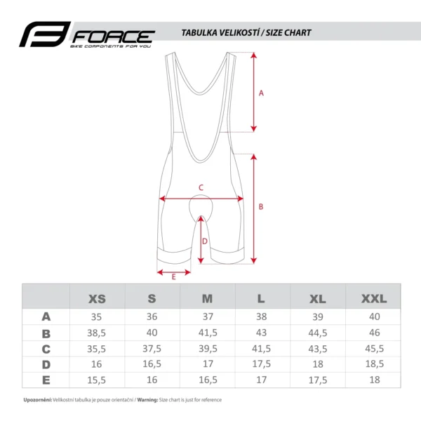 Force F STRIPE LADY with pad Κολάν Ποδηλασίας