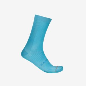 CASTELLI ESPRESSO 18 SOCK NEON COBALT