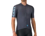 Castelli Entrata Apex Jersey Blue/Neon Cobalt
