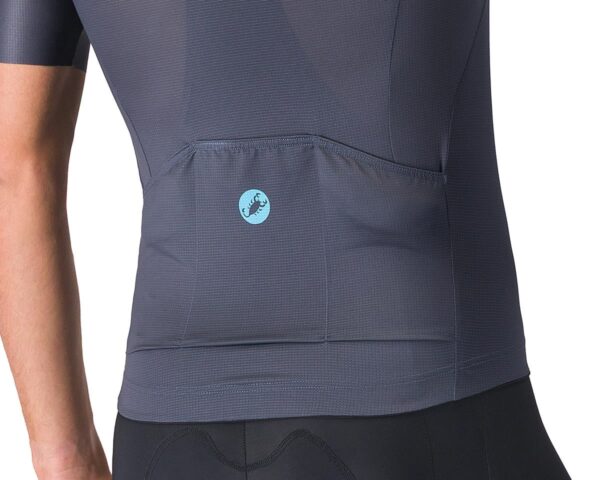 Castelli Entrata Apex Jersey Blue/Neon Cobalt
