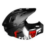 MOON ΚΡΑΝΟΣ ΠΟΔΗΛΑΤΟΥ FULL FACE REBEL BLACK MATT RED