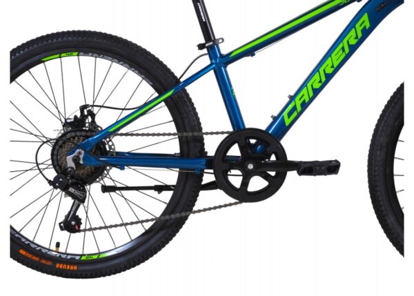 Carrera Παιδικό Ποδήλατο Junior 24'' 7ταχ. DISC BRAKES μπλε-πράσινο
