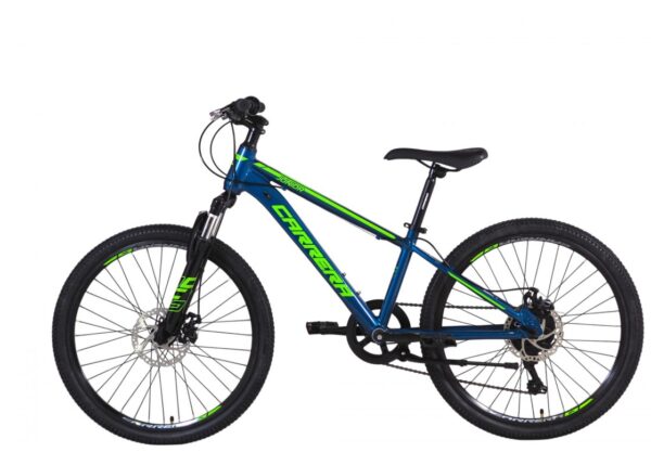 Carrera Παιδικό Ποδήλατο Junior 24'' 7ταχ. DISC BRAKES μπλε-πράσινο