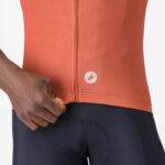 Castelli Entrata Apex Jersey Paprika/Silver Moon