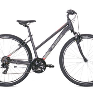 Ideal ποδήλατο trekking Moovic Lady Metallic Anthracite