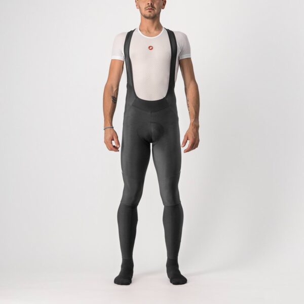Castelli Velocissimo 5 Bibtight Black/Silver Reflex