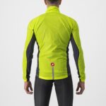 Castelli Squadra Stretch Jacket Electric Lime/Dark Grey