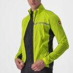 Castelli Squadra Stretch Jacket Electric Lime/Dark Grey