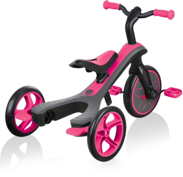 Globber Trike Explorer 4in1 Fuchia-Pink