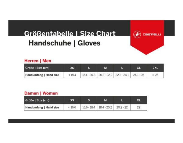 Castelli Corridore Glove Blue