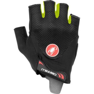 Castelli Arenberg Gel 2 Gloves Black/Yellow Fluo