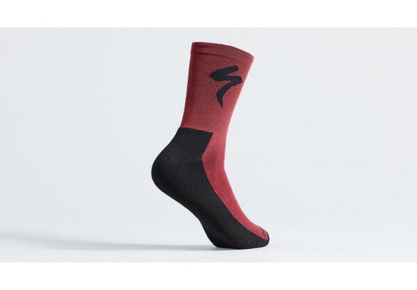 Specialized Primaloft Lightweight Tall Logo Socks Maroon