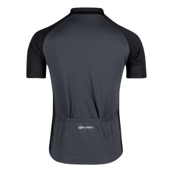 Force μπλούζα ποδηλασίας Rock Jersey black/grey