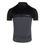 Force μπλούζα ποδηλασίας Rock Jersey black/grey