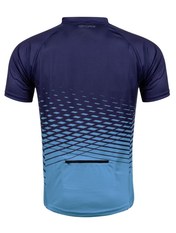 Force μπλούζα ποδηλασίας MTB Angle Jersey Μπλε/Γαλάζιο