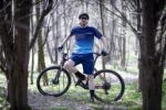 Force μπλούζα ποδηλασίας MTB Angle Jersey Μπλε/Γαλάζιο