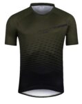 Force μπλούζα ποδηλασίας MTB Angle Jersey Χακί