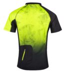Force μπλούζα ποδηλασίας MTB Core Jersey Κίτρινο