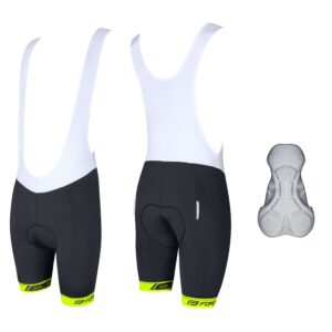 FORCE B38 Bibshort Black/Yellow