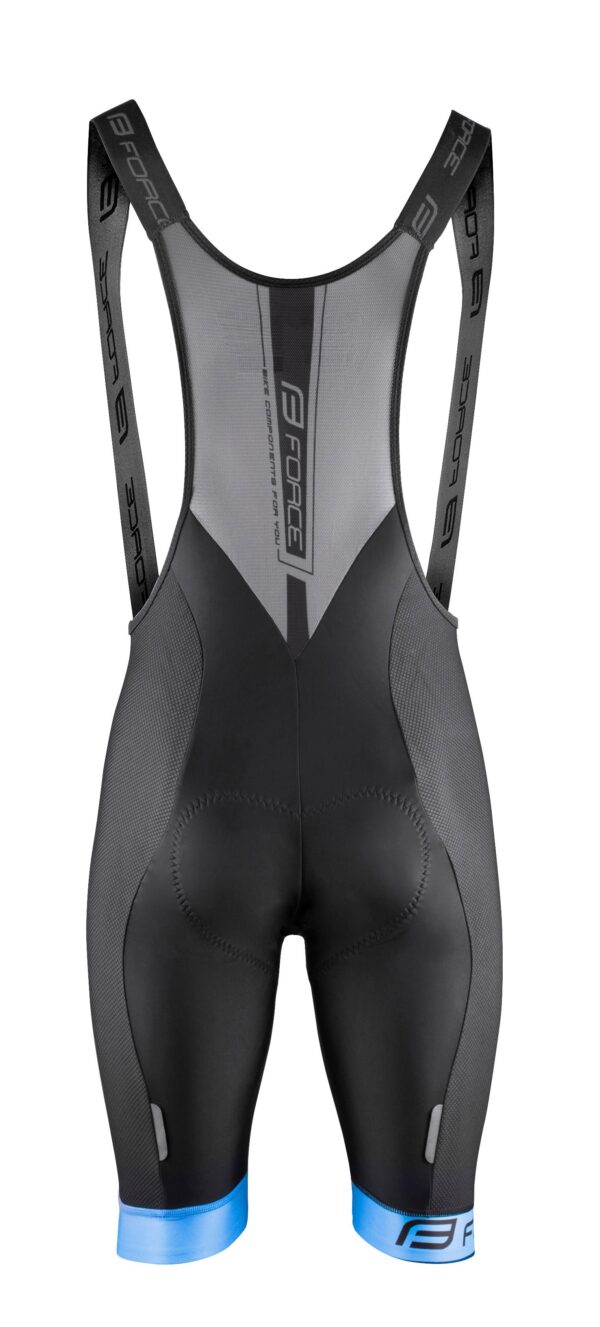 Force B 51 Bibshort Black/Blue κολάν ποδηλασίας